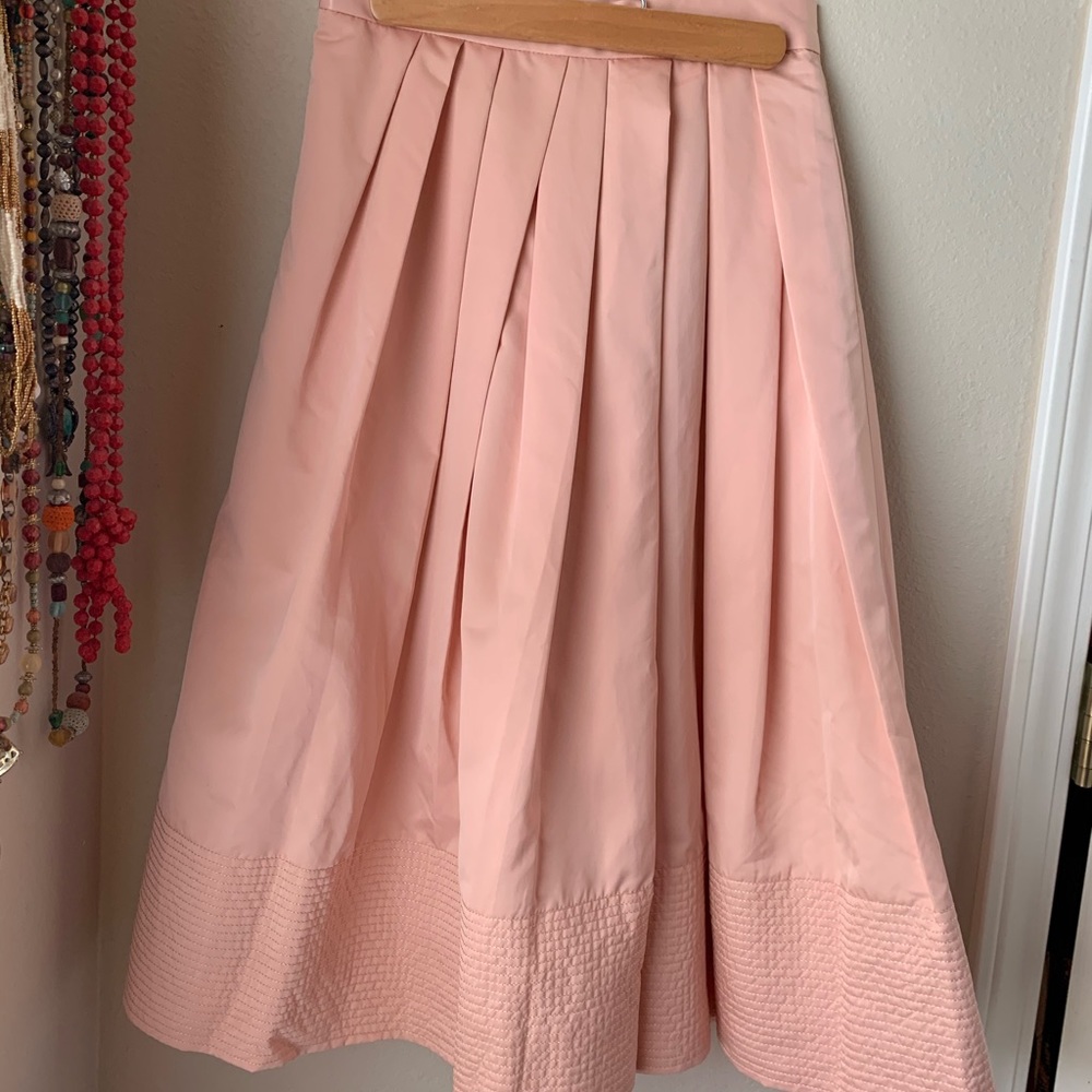 BR taffeta midi skirt sz 2